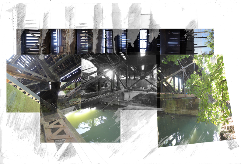 Hybrid Analog-Digital Collage: Site Inspiration