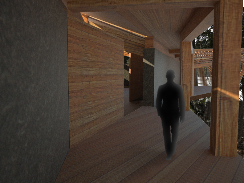 Entry Hall, Early Evening